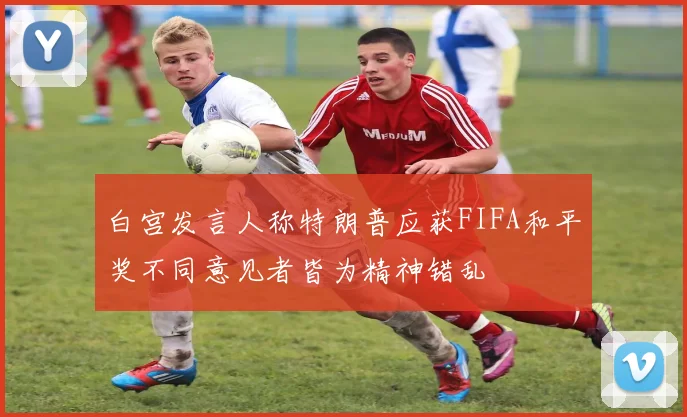 白宫发言人称特朗普应获FIFA和平奖不同意见者皆为精神错乱